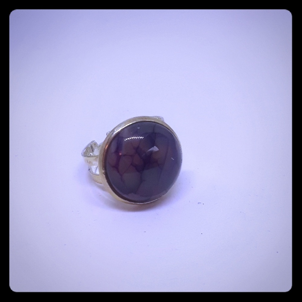 Purple gem ring